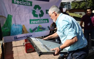 Recolecta Huixquilucan media tonelada de residuos para reciclaje