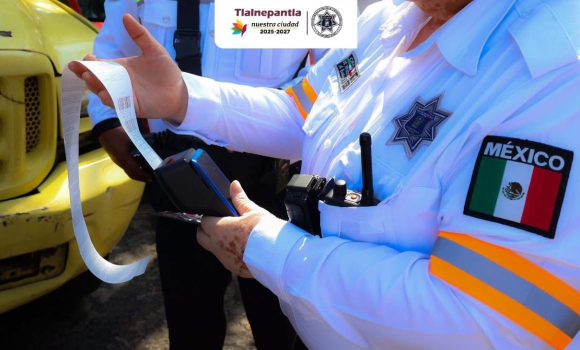 Recupera Tlalnepantla espacios públicos mediante operativo de tránsito