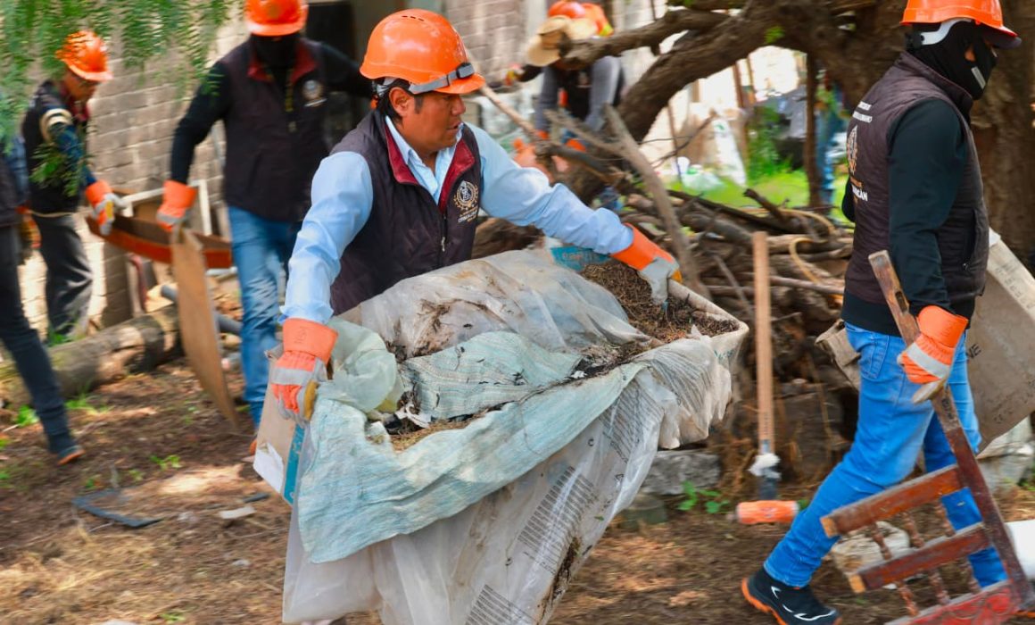 Recuperan predio y frenan asentamientos irregulares en Chimalhuacán