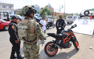 Refuerzan seguridad con operativo Moto Segura en Ecatepec
