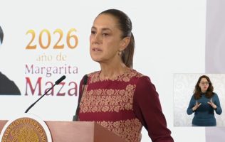 Reitera Sheinbaum solicitud del perdón en encuentro con el Rey de España