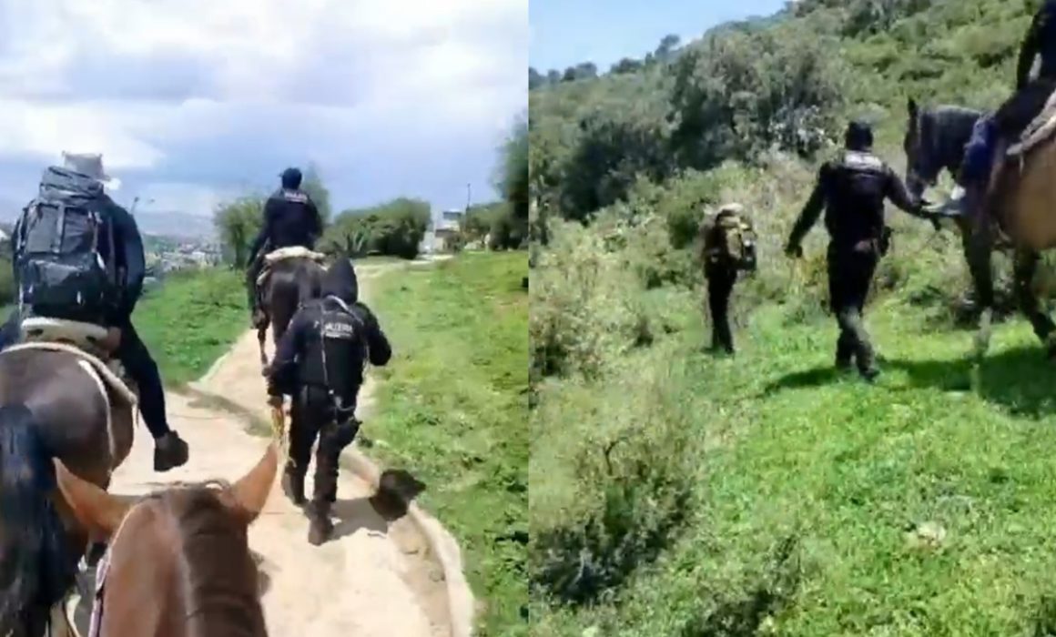Rescatan a senderista lesionado en la Sierra de Guadalupe