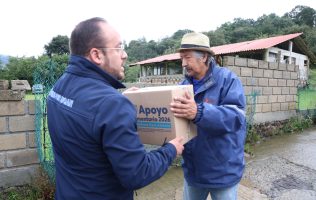 Respalda Huixquilucan a afectados por creciente del río Zacamulpa