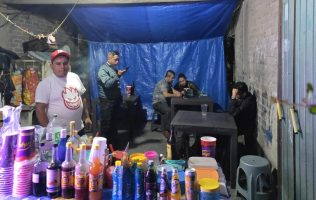 Retiran puntos clandestinos de alcohol tras operativo en Chimalhuacán