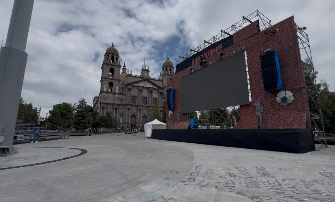 Se prepara Toluca como destino futbolero con despliegue de Fan Fest