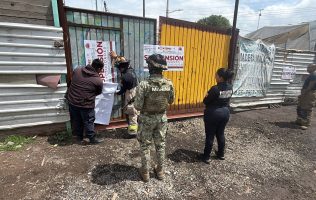 Suspenden fábrica clandestina de cloro en Cerro Gordo