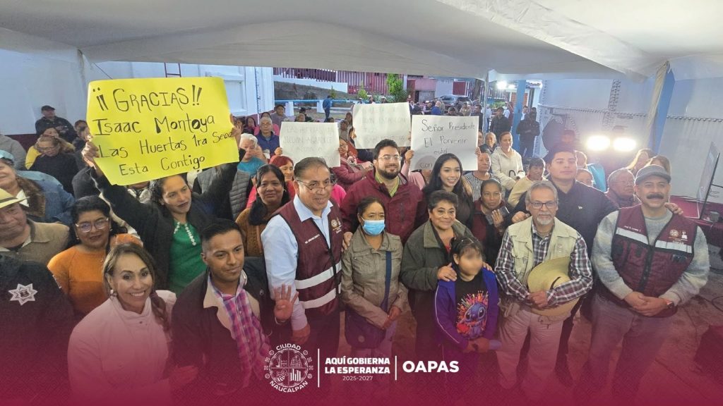 Fotos: OAPAS Naucalpan