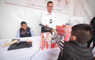 Triunfa Canje de Armas en Edomex SSEM logra respuesta de mexiquenses