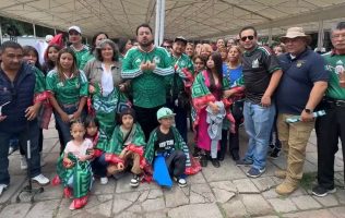 Viven mexiquenses el arranque del Mundial desde plazas públicas