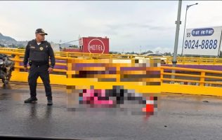 Pierden la vida 2 motociclistas en el Puente de La Concordia
