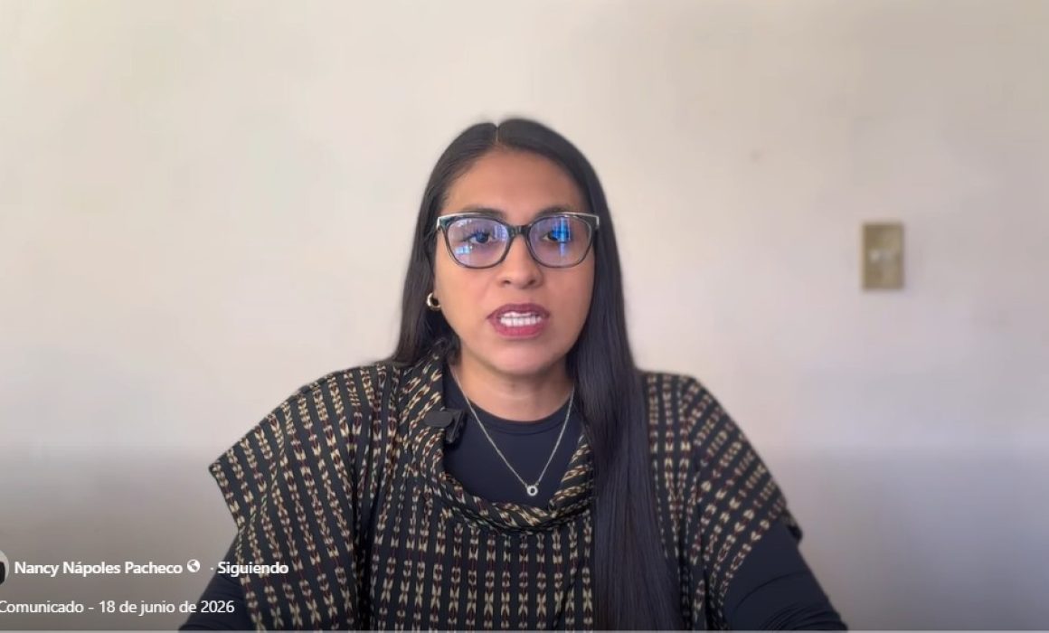 se defiende Nancy Nápoles ante la FGJEM
