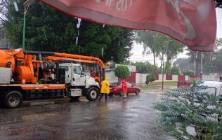 Activa Tlalnepantla respuesta inmediata por lluvias en zonas de riesgo