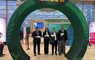 Acude Rosi Wong a inauguración de nueva ruta AIFA- El Bajio