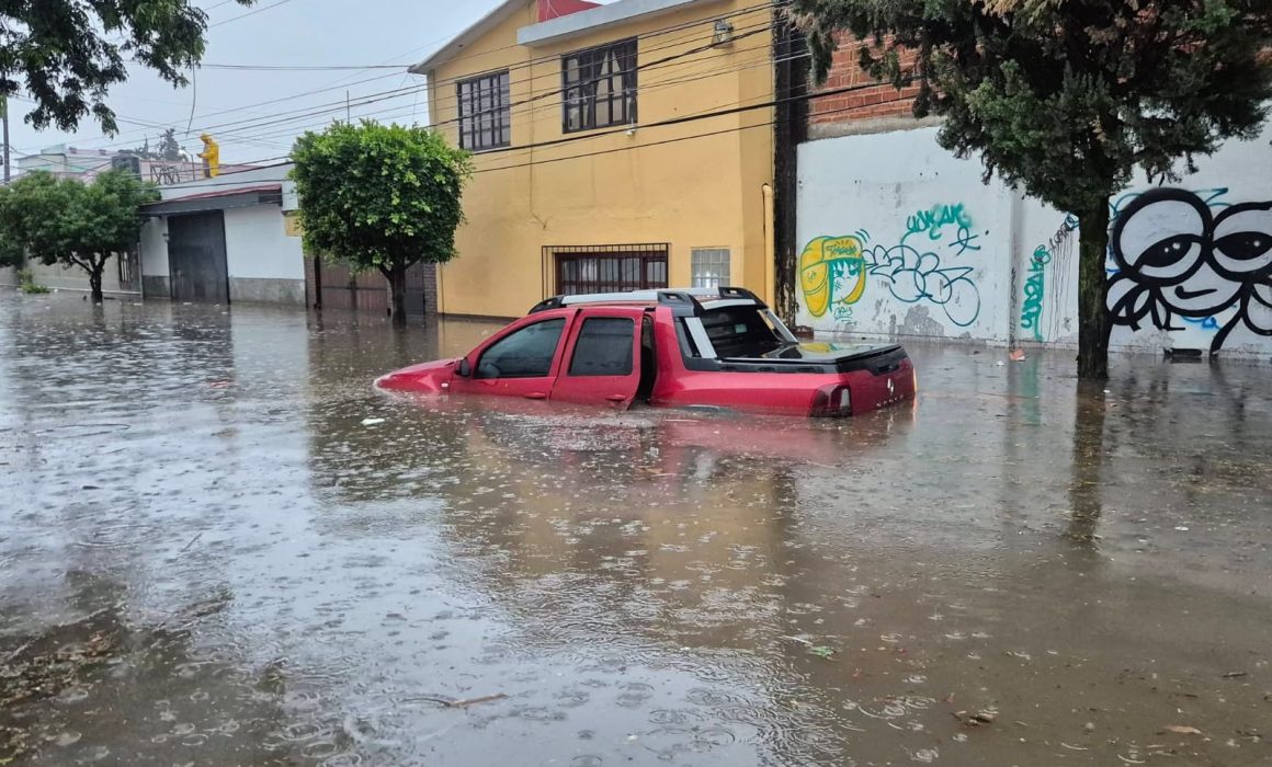 Afecta granizada vialidades en Tultepec