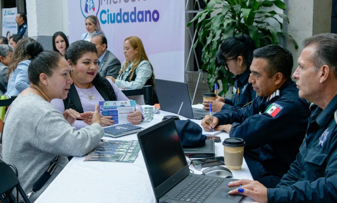 Alcanza Miércoles Ciudadano 2 mil 799 atenciones en Atizapán