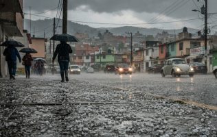 Alerta el SMN por lluvias y granizo en Edomex este 30 de julio