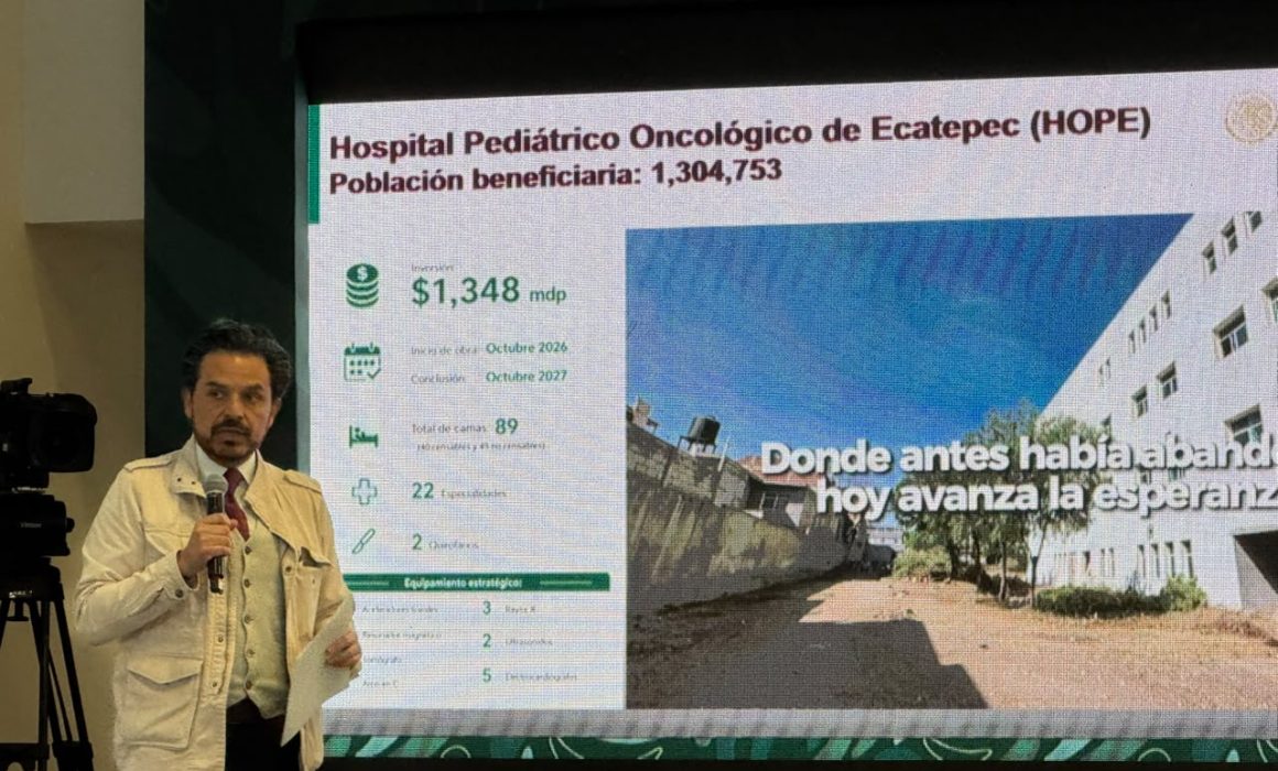 Alistan 14 obras de salud para reforzar atención en el oriente del Edomex