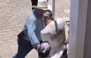 Amarran a presunto ladrón tras robo en tianguis de Nicolás Romero
