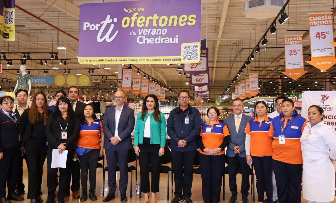 Anuncia Chedraui inversión de 7,800 mdp para crecer en el Edomex