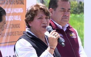 Arranca Delfina Gómez puente peatonal esperado desde hace casi 30 años