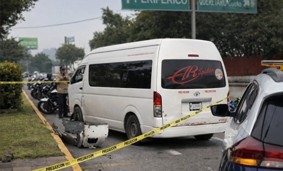 Arrebata combi la vida a motociclista tras imprudencia en Tlalnepantla