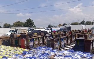 Asegura FGJEM más de 2 mil 700 tragamonedas en una semana de operativo