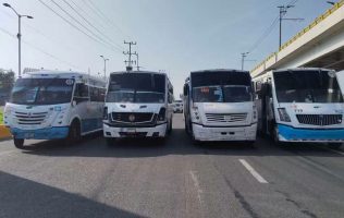 Bloquean transportistas la México-Puebla para exigir seguridad