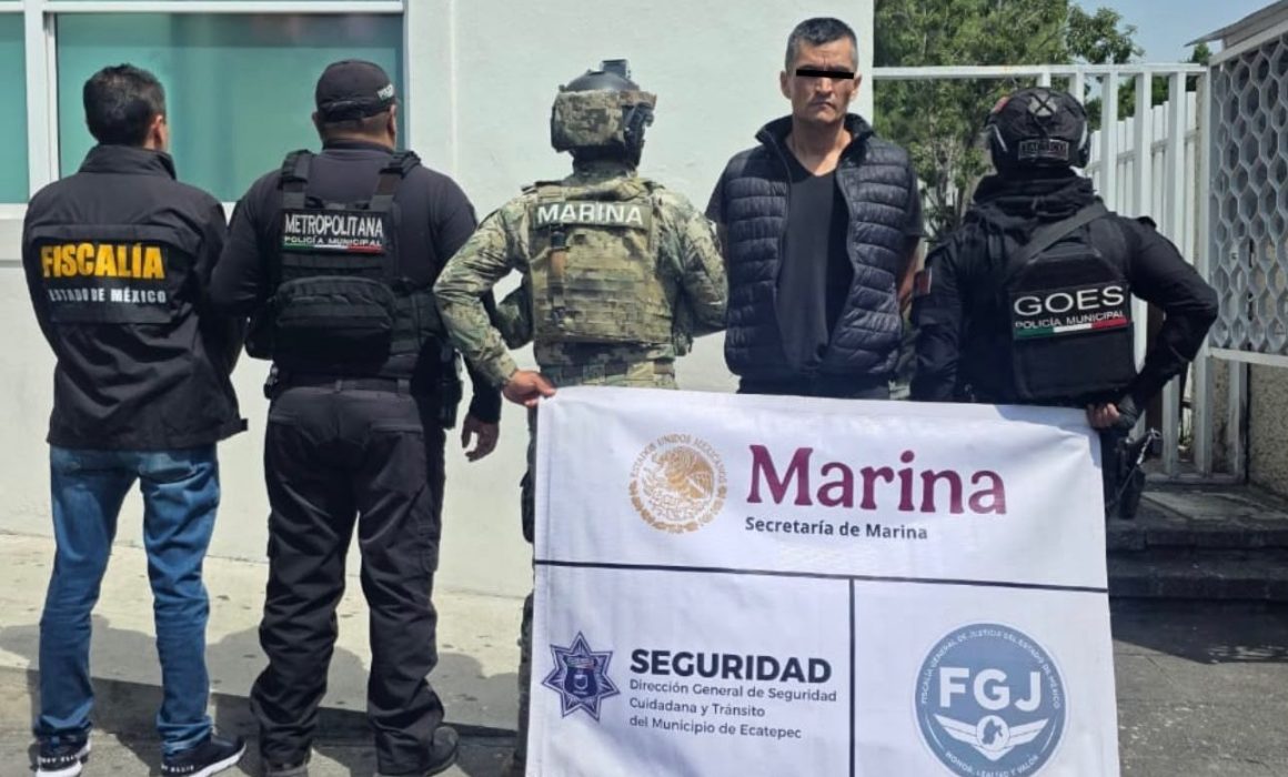 Cae en Ecatepec a 'El Wuisi', buscado por robo en Baja California Sur