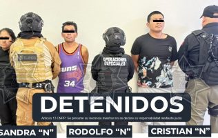 Capturan a tres presuntos narcomenudistas ligados a doble homicidio