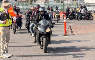 Consolida Edomex programa de certificación para motociclistas