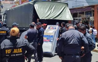 Decomisan FGJEM máquinas tragamonedas clandestinas en Texcoco