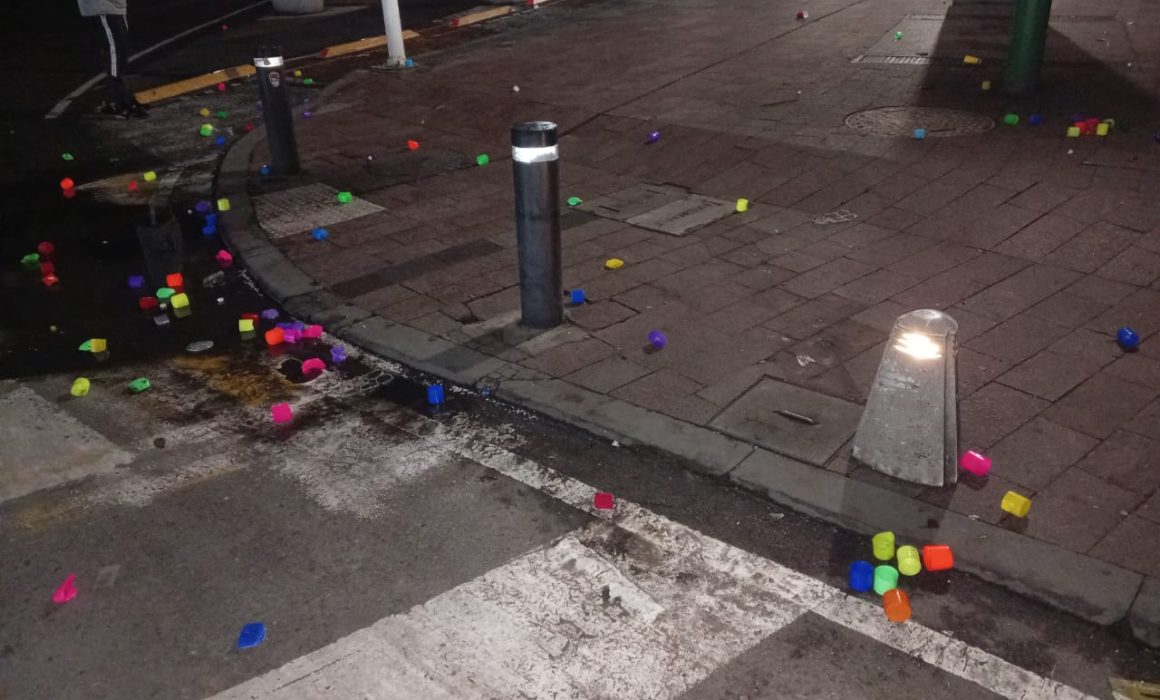 Dejan festejos del Mundial más de 8 toneladas de basura en Toluca