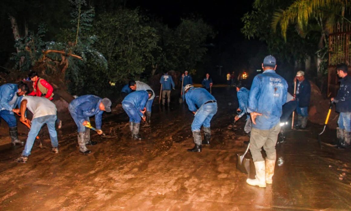 Descarta PC Edomex daños estructurales tras deslave en Temascaltepec