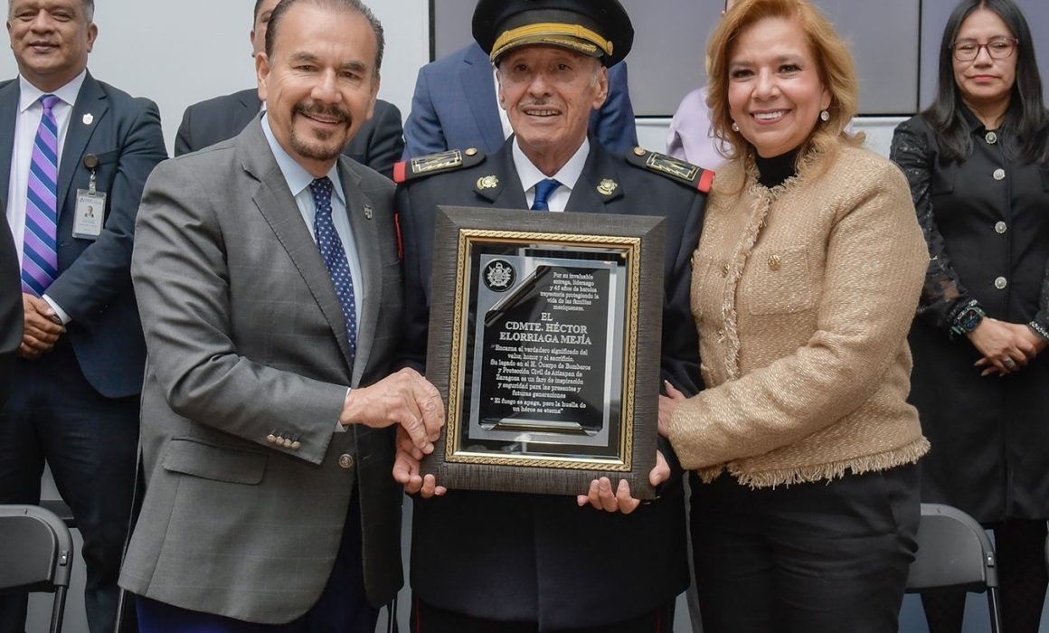 Destaca Atizapán legado de Héctor Elorriaga tras 45 años de servicio