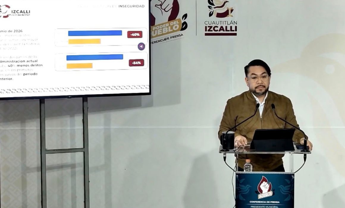 Destaca Cuautitlán Izcalli baja en delitos y fortalece seguridad