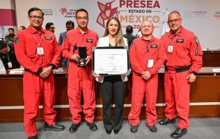 Destaca Grupo Relámpagos por su heroica labor en cielos del Edomex