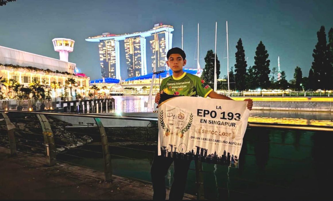Destaca joven del sur del Edomex en competencia mundial de matemáticas