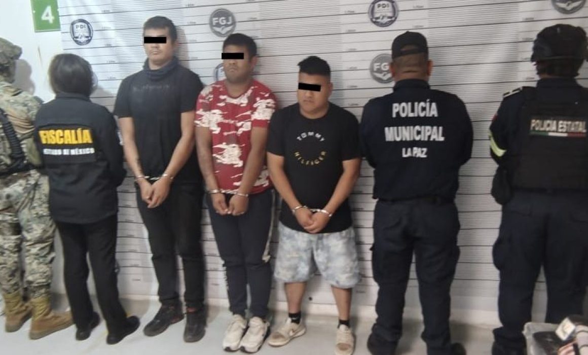 Detiene SSEM a policía activo y sus cómplices asaltando en La Paz