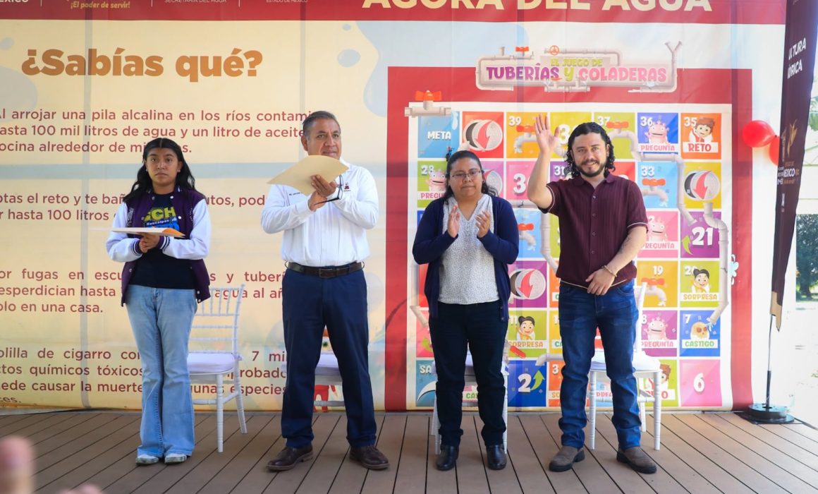 Enseñan a niños de Naucalpan a cuidar el agua en curso de verano