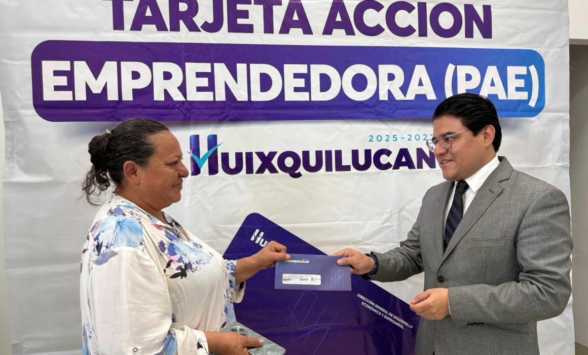 Entrega Huixquilucan apoyo y capacitación a 120 emprendedores