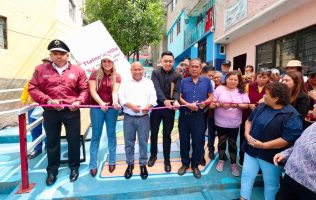 Entrega Raciel Pérez rehabilitación en Lomas de San Juan Ixhuatepec