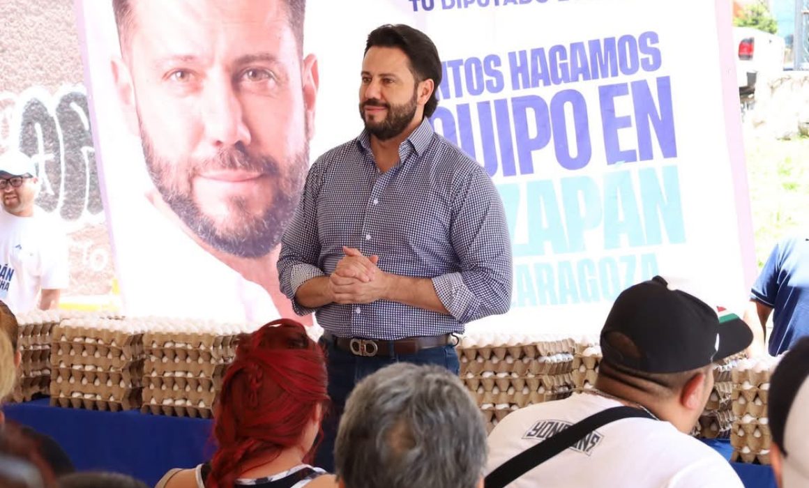 Extiende Anuar Azar programa de huevo a $10 a más colonias de Atizapán