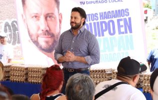 Extiende Anuar Azar programa de huevo a $10 a más colonias de Atizapán