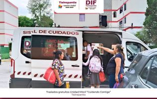 Facilita DIF Tlalnepantla traslados gratuitos para personas cuidadoras