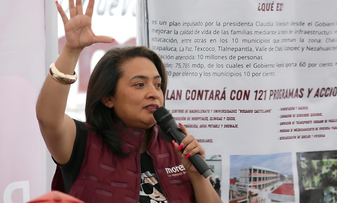 Fortalece proyecto de transformación en Neza, Carmen de la Rosa