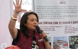 Fortalece proyecto de transformación en Neza, Carmen de la Rosa