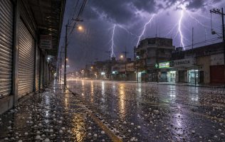 Golpean tormentas eléctricas y granizo al Edomex este jueves 2 de julio
