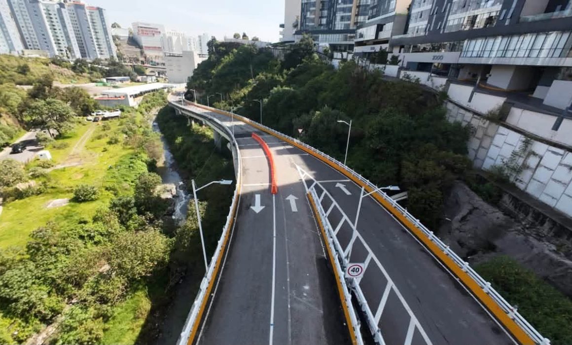 Habilita Huixquilucan carriles alternos por obras en Interlomas
