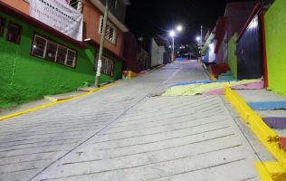 Ilumina Ecatepec Sendero Seguro en San Andrés de la Cañada