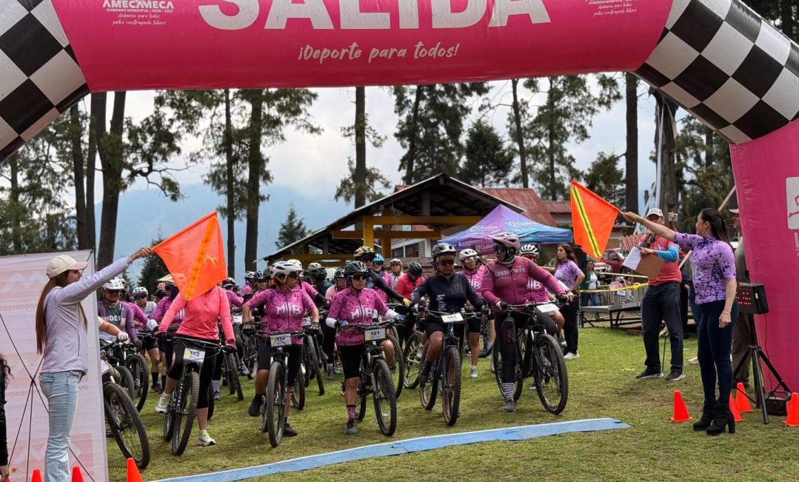 Impulsa Amecameca el ciclismo femenino con ‘Pedaleo como Niña’
